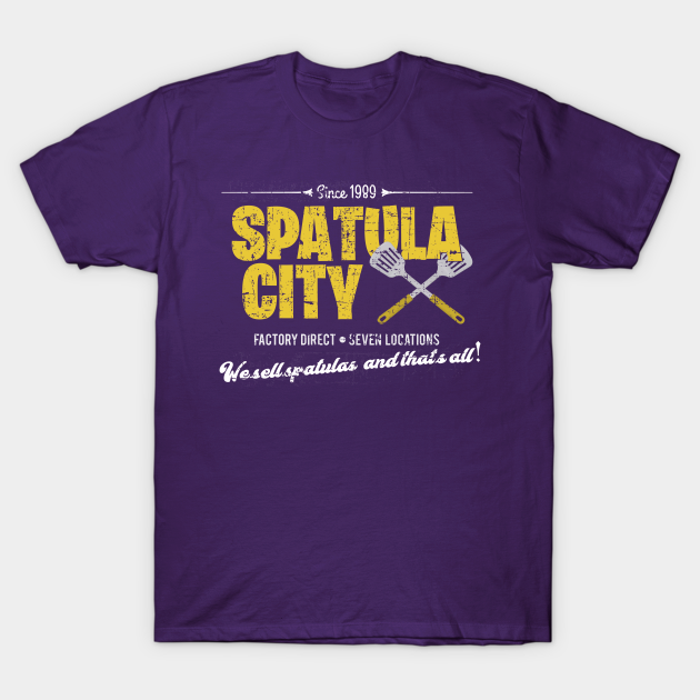 Spatula City, distressed Weird Al TShirt TeePublic